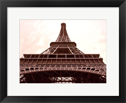 Framed Eiffel Views III Print