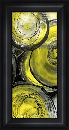 Framed Rushhour Taxi II Print