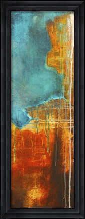 Framed Emeralds Cave I Print