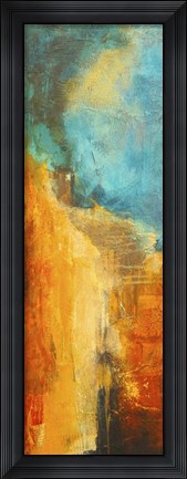 Framed Emeralds Cave II Print