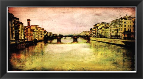 Framed Italy Panorama II Print