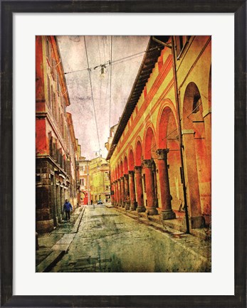 Framed Streets of Italy IV Print