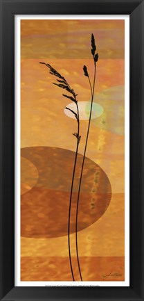 Framed Sunset Duet I Print