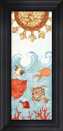 Framed Under The Sea II Print