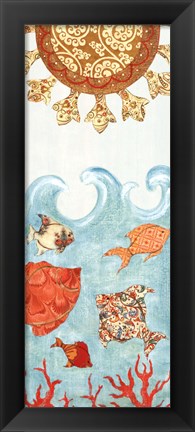 Framed Under The Sea II Print