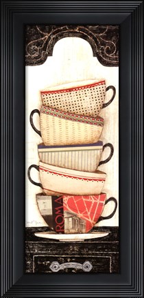 Framed Coffee In Rome Print