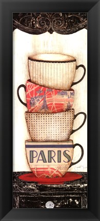 Framed Coffee In Paris Print