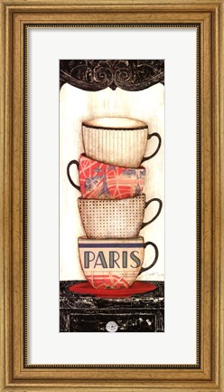 Framed Coffee In Paris Print
