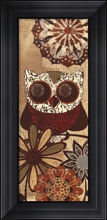 Framed Owls Wisdom II Print