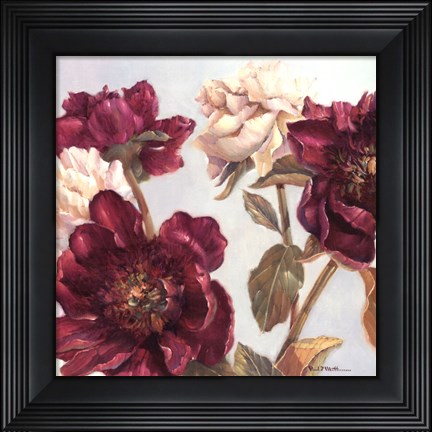 Framed Peony Print