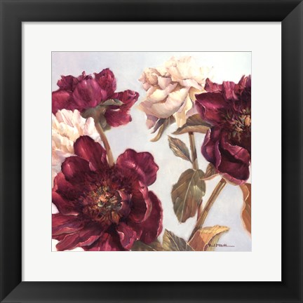 Framed Peony Print