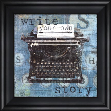 Framed Write Story Print