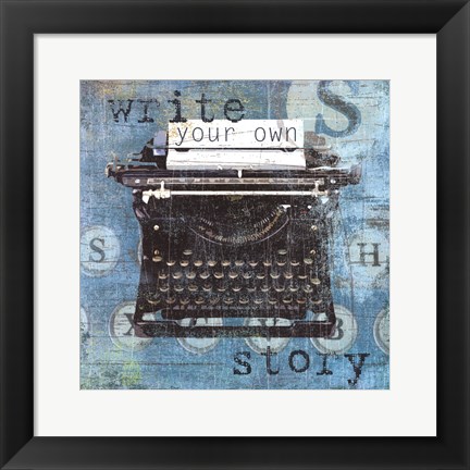 Framed Write Story Print