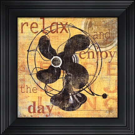 Framed Relax Print
