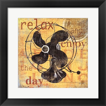 Framed Relax Print