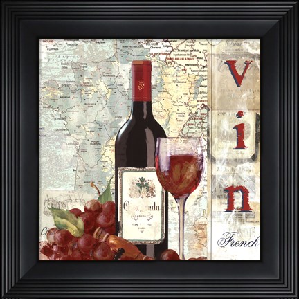 Framed Vin Print
