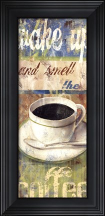 Framed Wake Up I Print