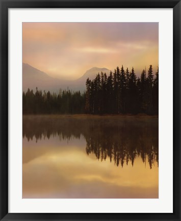 Framed Twilight Reflection II Print