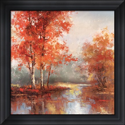 Framed Autumn&#39;s Grace I Print