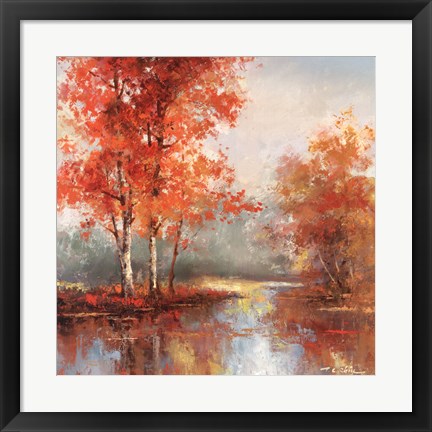 Framed Autumn&#39;s Grace I Print