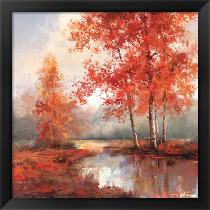 Framed Autumn&#39;s Grace II Print