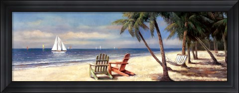 Framed Fair Island II Print