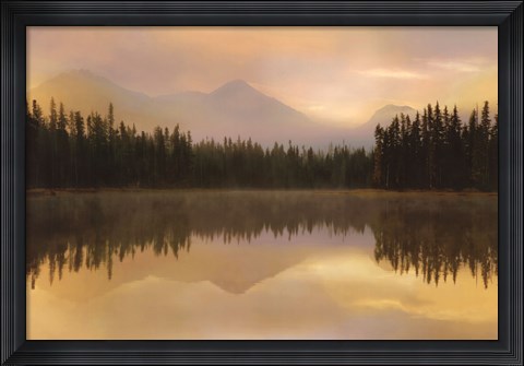 Framed Twilight Reflection Print