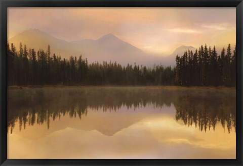 Framed Twilight Reflection Print
