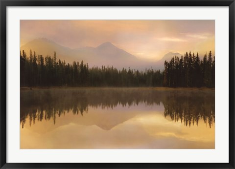 Framed Twilight Reflection Print