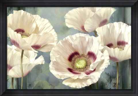 Framed Tasmanian Poppies I Print