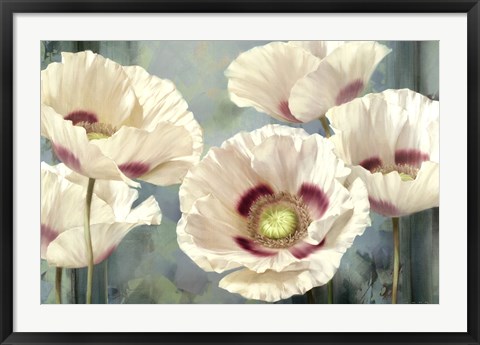 Framed Tasmanian Poppies I Print