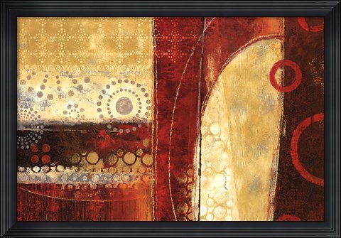 Framed Dance Of Light II Print