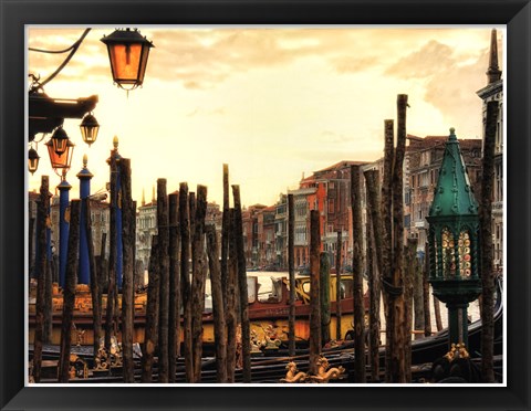 Framed Venice in Light I Print