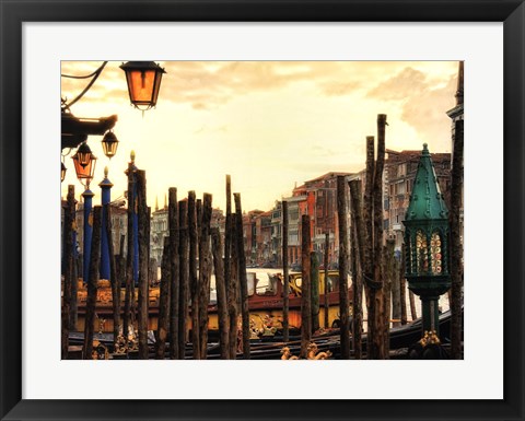 Framed Venice in Light I Print