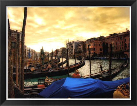 Framed Venice in Light II Print