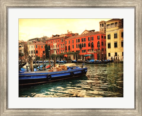 Framed Venice in Light III Print
