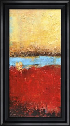 Framed Golden Dawn I Print