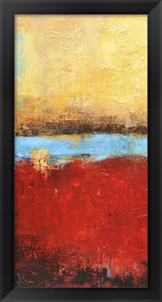 Framed Golden Dawn I Print