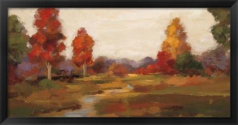 Framed Fall Creek Print