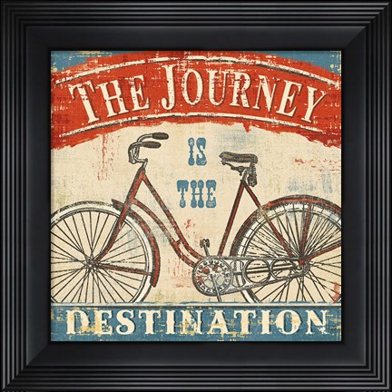 Framed Beautiful Ride II Print