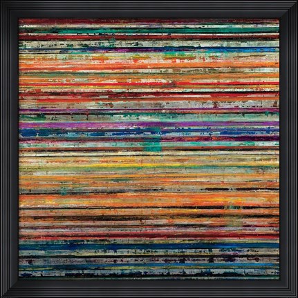 Framed Shattered Earth Print