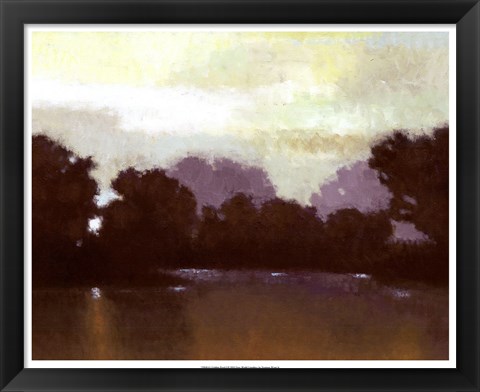 Framed Golden Pond I Print