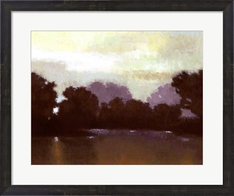 Framed Golden Pond I Print