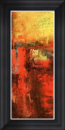 Framed Inner Circle III Print