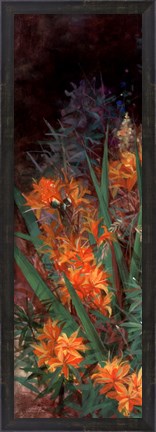 Framed Wild Lily Garden I Print