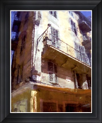 Framed Brasserie II Print