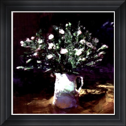 Framed Classic Flowers II Print