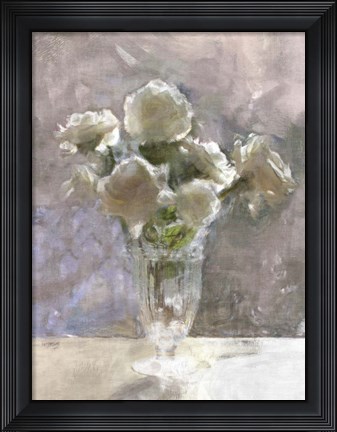 Framed Roses in the Sun Print