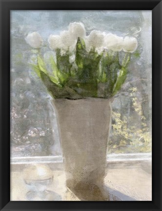 Framed Tulips in the Sun Print