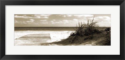 Framed Boardwalk Shadows Print